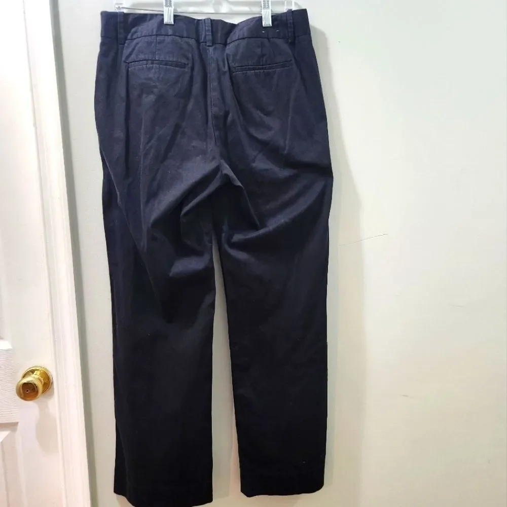 J. Crew Stretch Slacks Women's Size 10 Black